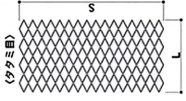 エキスパンドメタル　タタミ目